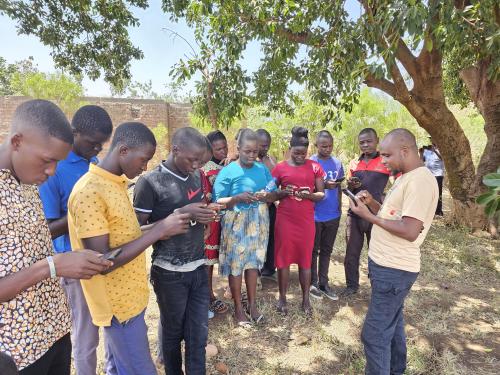 Virtual Agronomist in use by a farmer