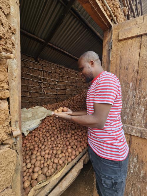 Virtual Agronomist in use by a farmer