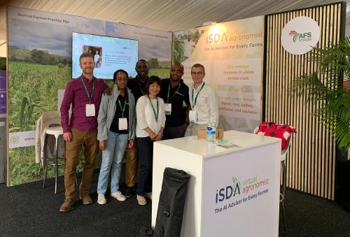 Members of our fantastic team at the Africa Food Systems Forum in Rwanda in August